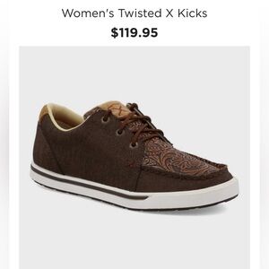 Twisted X Women’s Casual Kicks – Moc Toe Sneakers
